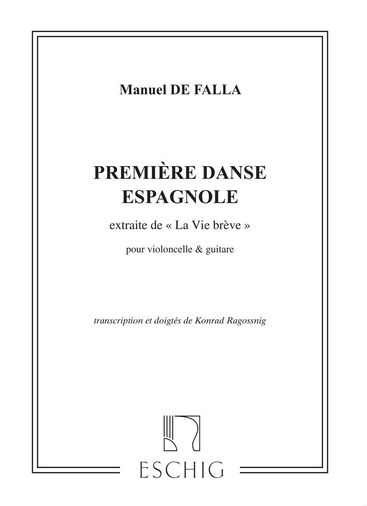 Première danse espagnole